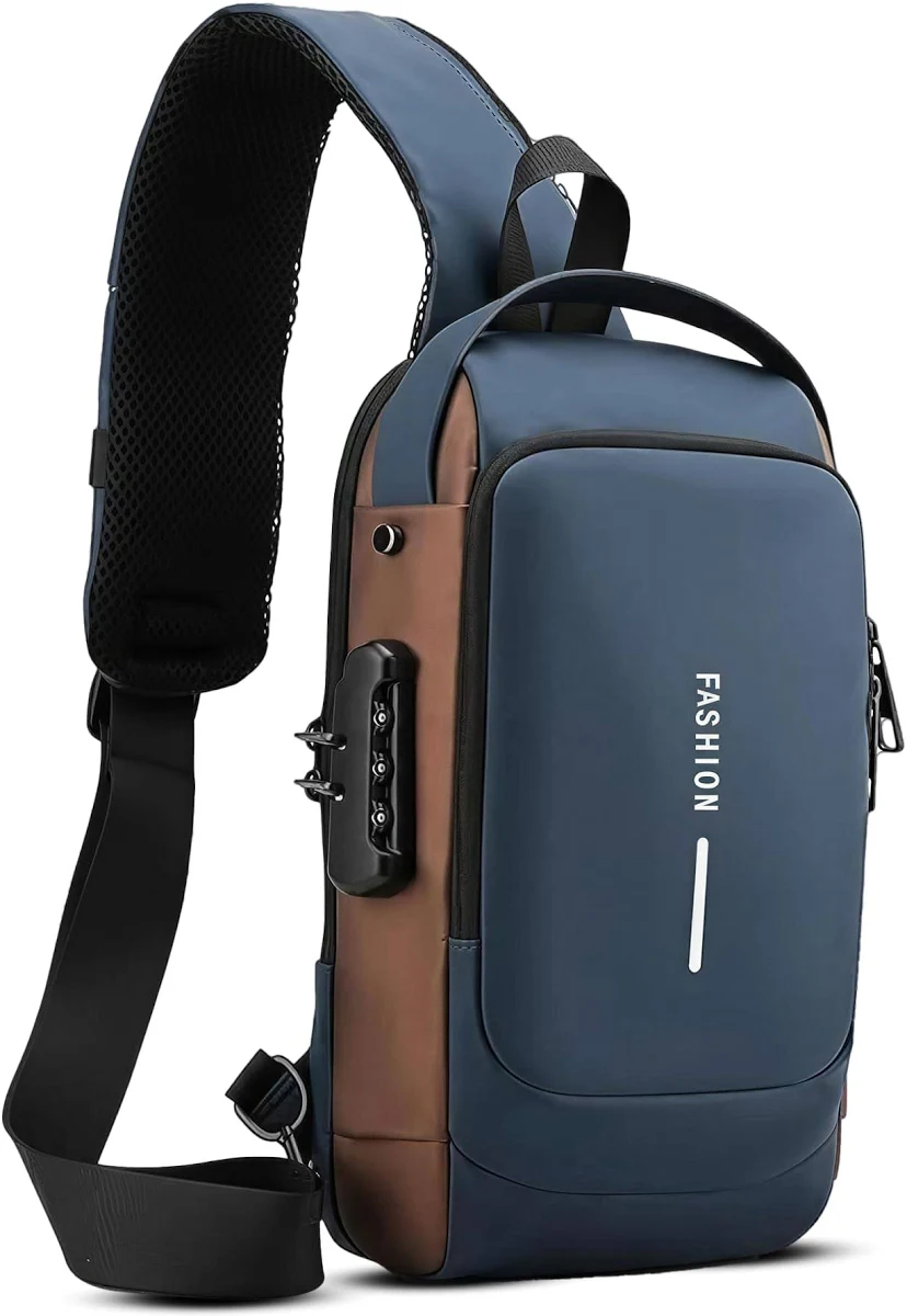 Anti-Theft Crossbody Bag