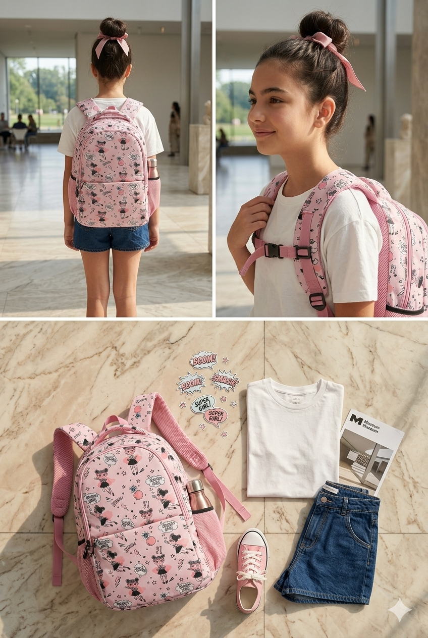 Alison School Bag - Image 4